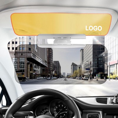 2-in-1 Universal Day & Night Anti-Glare Visor Sun Visor Extender