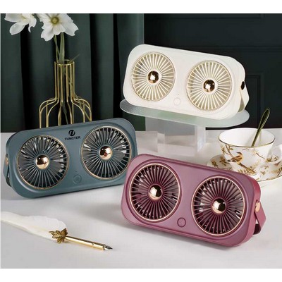 Outdoor Fan W/ Adjustable Handle