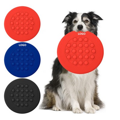 Flying Disc with Pop-Bubble Design