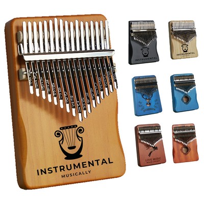 17 Key Wood Kalimba Thumb Piano