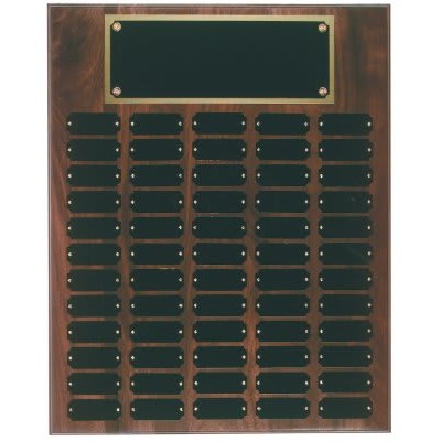 Genuine Walnut Perpetual Plaque