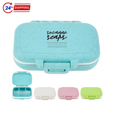 Wheat Straw Pill Box