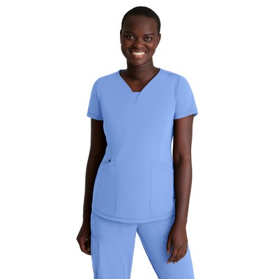 Skechers Slip-Ins - Women's Three-Pocket V-Neck Serene Scrub Top