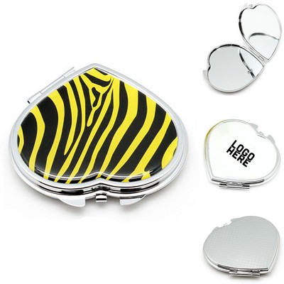 Heart Shape Foldable Mirror