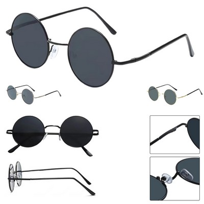 Vintage Fashion Round Sunglasses