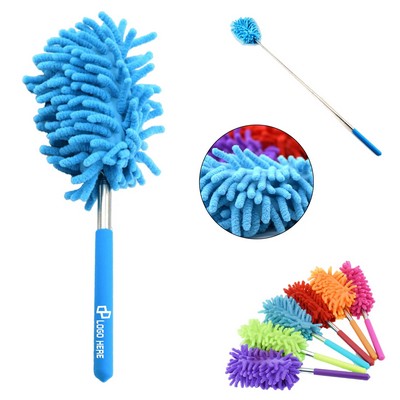 Retractable Chenille Duster With Telescopic Pole