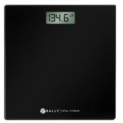 Health, Beauty & Fitness Bally's Digital Bathroom Scale w/3.1" Lcd - Black