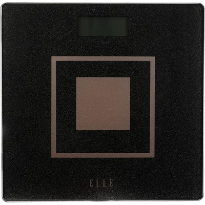 Health, Beauty & Fitness Elle Bathroom Digital Scale - Black