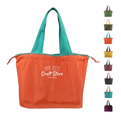 Foldable Shoulder Shopping Bag