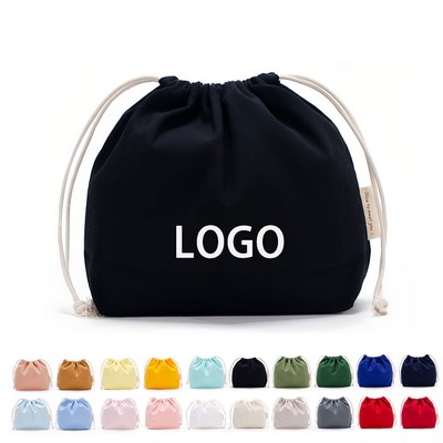 Grocery Drawstring Canvas Bag