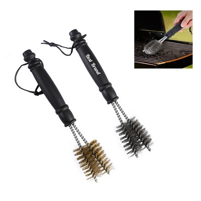 Metal BBQ Grill Cleaning Brush