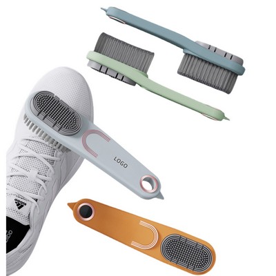 Multifunctional Double-sided Soft Rubber Shoe Brush