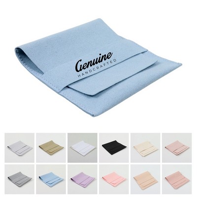 Luxury Microfiber Jewelry Pouch