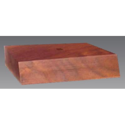 Classic Walnut Base - 3" x 4" x .75"