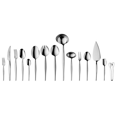 BergHoff Essentials 72Pc 18/10 Ss Flatware Set (Serv For 12), Finesse