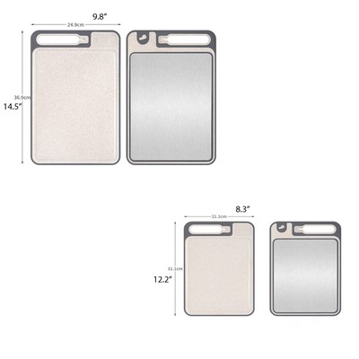 Multi-Functional Double-Sided Cutting Board