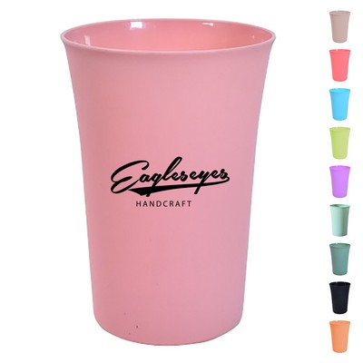 16oz Stackable Reusable Plastic Stadium Cup