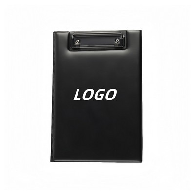 PU Leather Bifold Board Holder File Folder