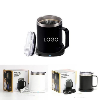 Coffee Mug Warmer with Wireless Charging