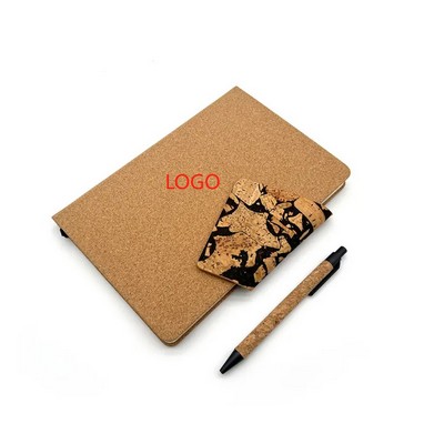 Coffee Grounds A5 Ruled Notebook And Pen