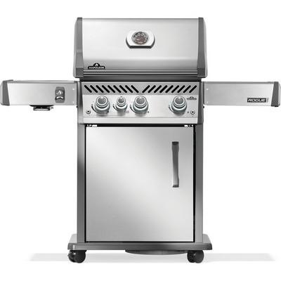 Napoleon Rogue® PRO 425 Propane Gas Grill with Infrared Side Burner - Stainless Steel