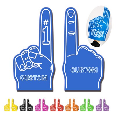 18" Custom Giant Foam gloves