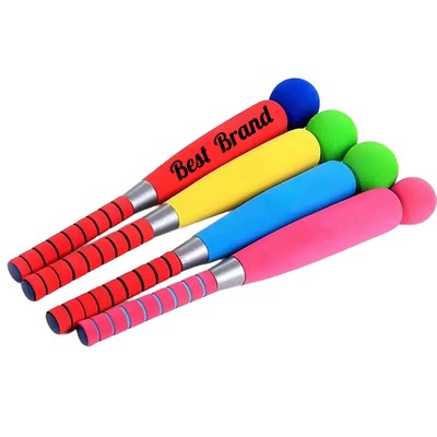 Vibrant Children's Baseball Bat and Ball Combo