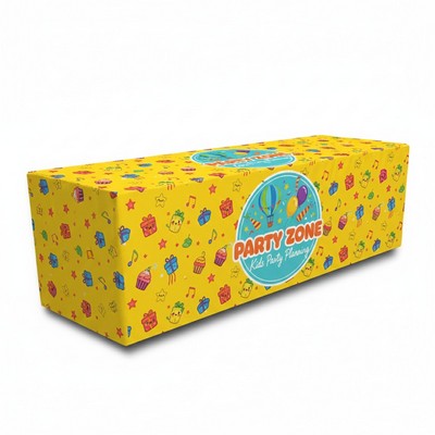 8' Premium Fitted Standard Table Cover(Full Color Dye Sublim