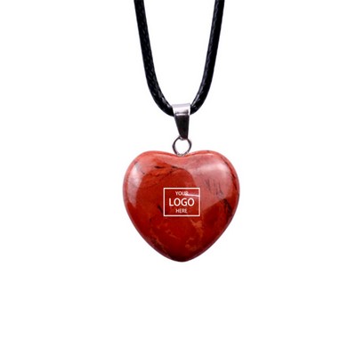 Heart Crystal Stone Pendants