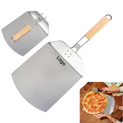 Wooden-Handled Pizza Shovel