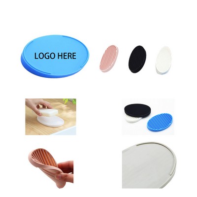 Silicone Oval Soap Pad