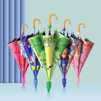 Full Color Long Handle Umbrella