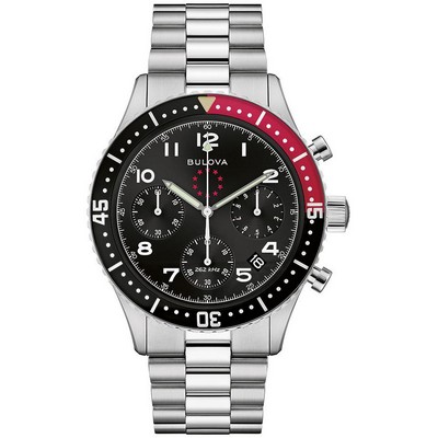 Bulova Men's Marine Star Heritage Watch Black Dial