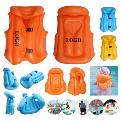 PVC Inflatable Swimming Vest for Children