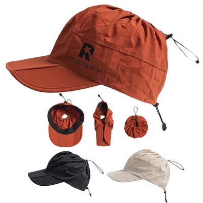 Adjustable Collapsible Summer Baseball Cap