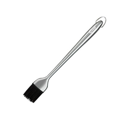 Stainless Steel Handle Silicone Basting Brush for Cooking