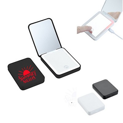 Rechargeable LED Compact Mirror