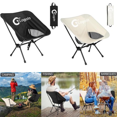 Camping Folding Chair Ultralight Portable for Backpacking with Carry Bag