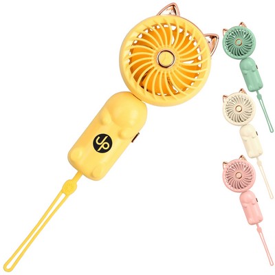 Rechargeable Foldable Mini USB Fan