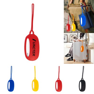 Silicone Luggage Tag With Name Card