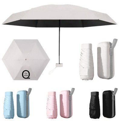 Mini Foldable Flat Umbrella