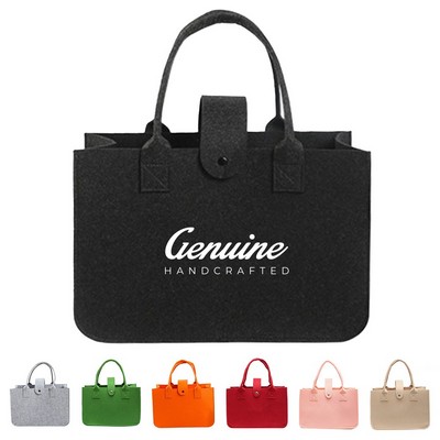 Felt Carry-All Tote Bag