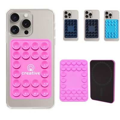 Magnetic Silicone Phone Case Holder