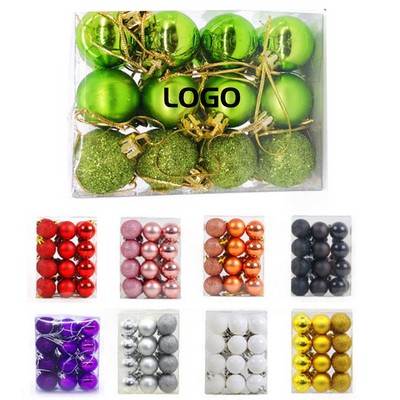 24 Pcs Christmas Ball Ornaments
