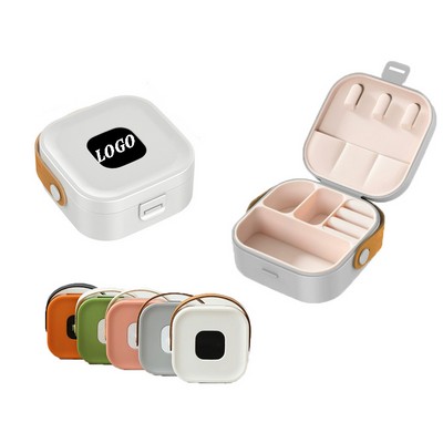 Portable Multifunctional Jewelry Storage Box