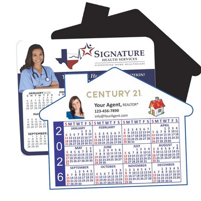 House Shape Magnetic Calendars
