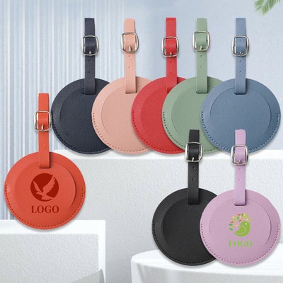Round Luggage Tag