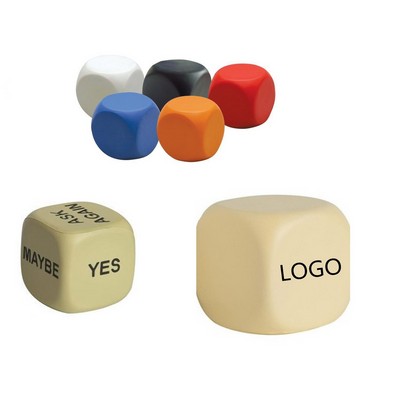 Custom PU Foam Dices Stress Reliever