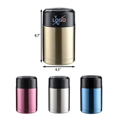 Stainless Steel Meal Storage Jar