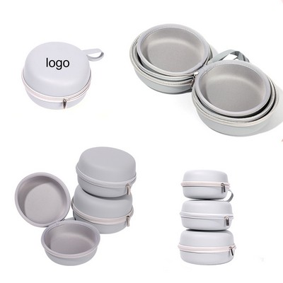 U-shaped pillow storage bag